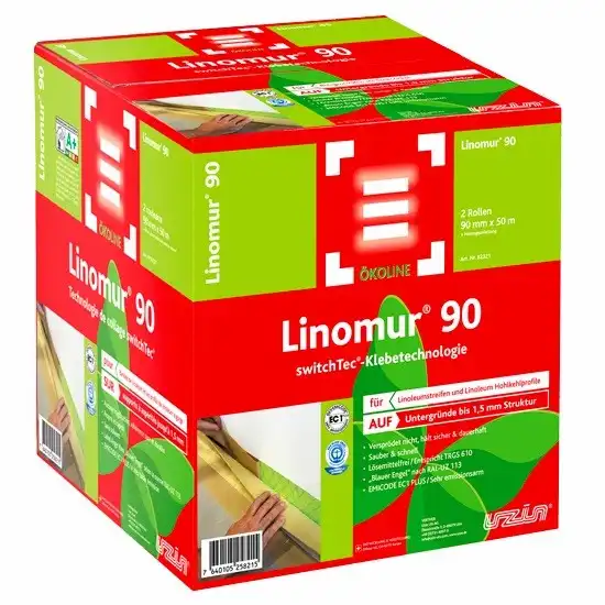 Linomur 90 mm x 50 m - 2 ruller/ks fra Gefion Profiler